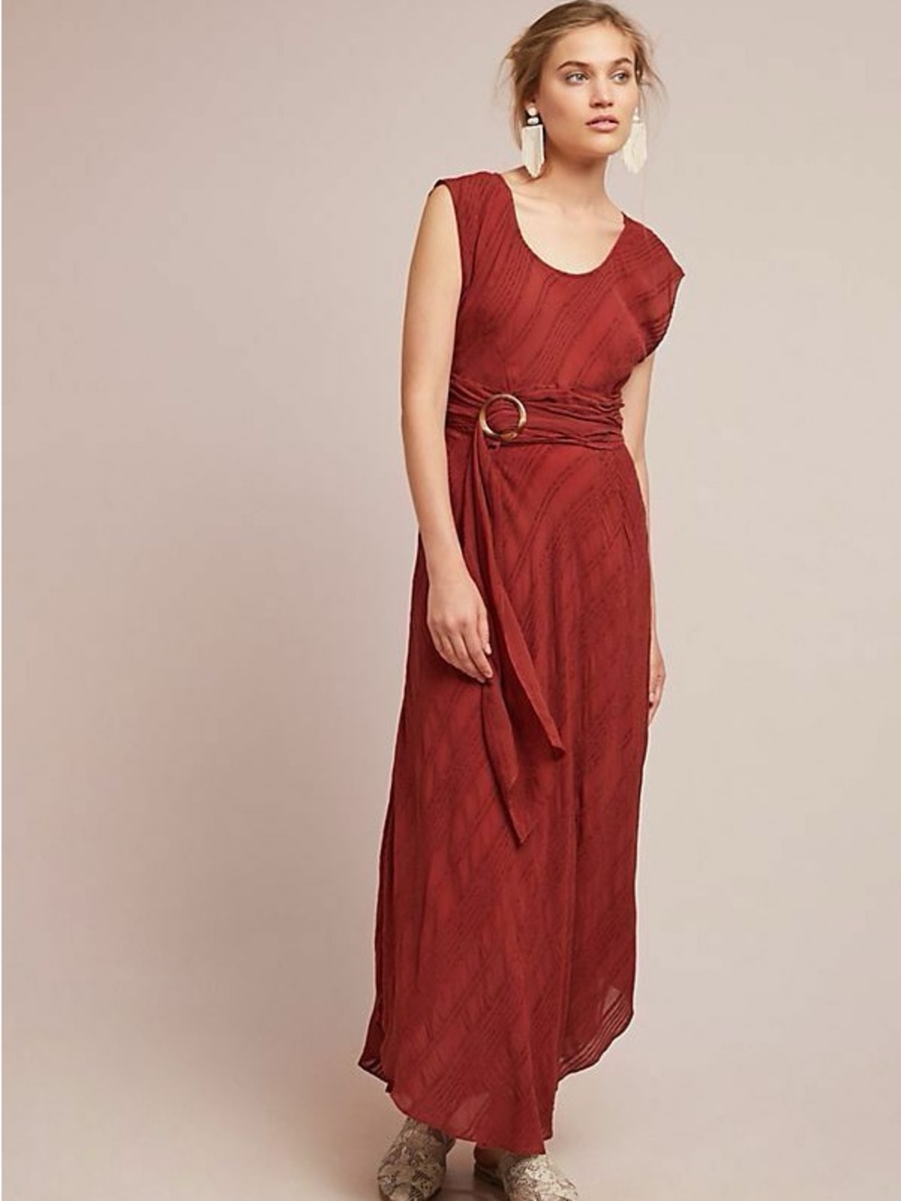 Anthropologie Guinevere Maxi Dress By Moulinette Soeurs Size 4